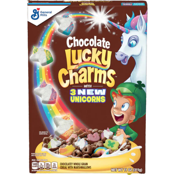 Lucky Charms Chocolate Cereal - 311g