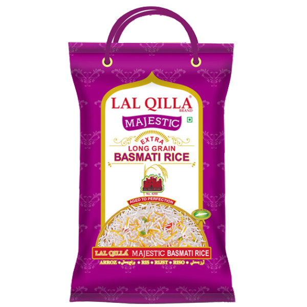 Lal Qilla Majestic XL Grain Basmati Rice - 5 kg