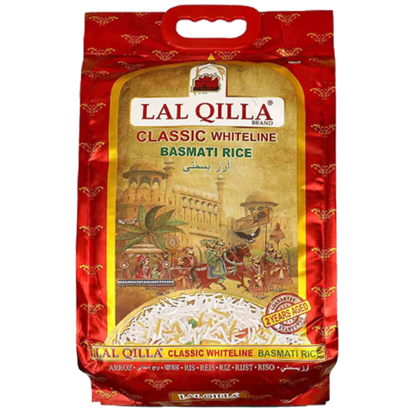Lal Qilla Classic Whiteline Basmati Rice - 5 kg
