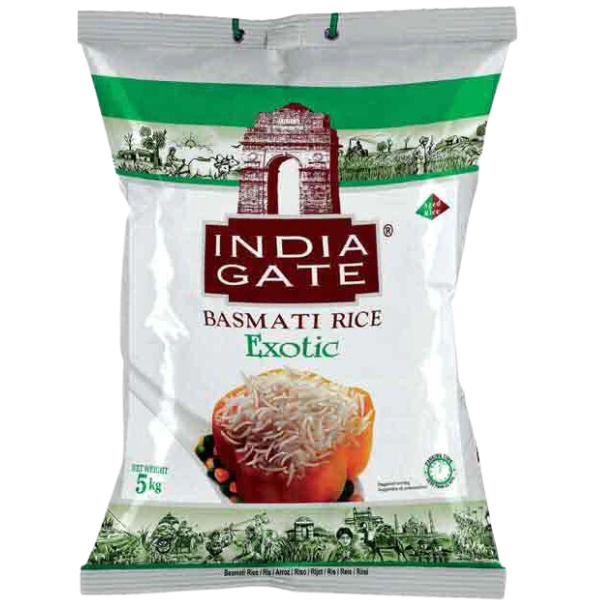 India Gate Exotic Basmati Rice - 5kg