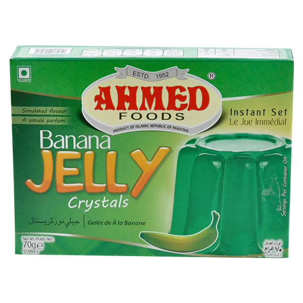 Jelly Banana Crystal Ahmed - 70 g