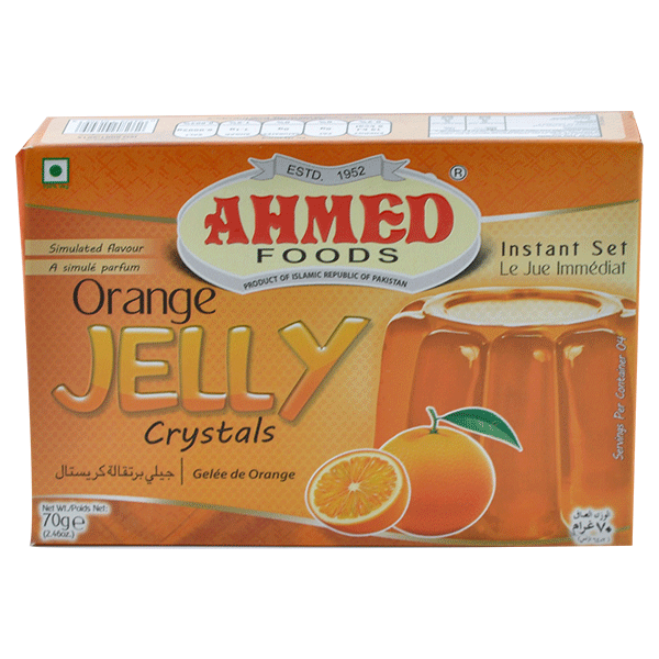 Jelly Orange Crystal Ahmed - 70 g