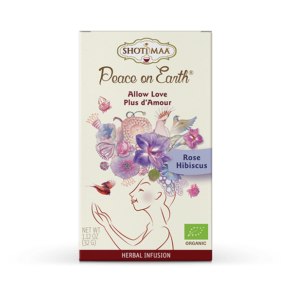 Allow Love - Rose & Hibiscus - 16 teabags
