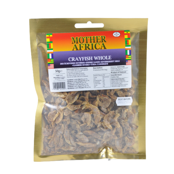 Crayfish Whole Mother Africa - 50 g