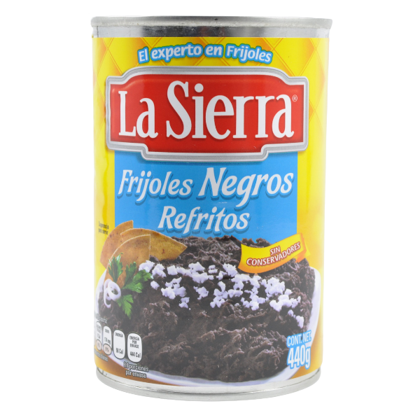 La Sierra - Frijoles Negros Refritos - 430 g