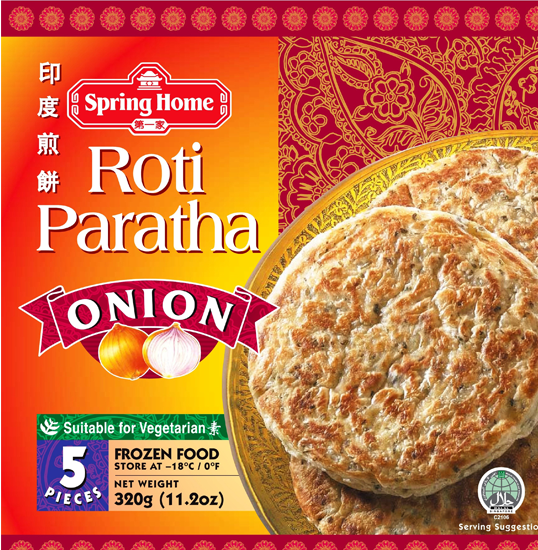 Spring Home Onion Paratha - 325 g
