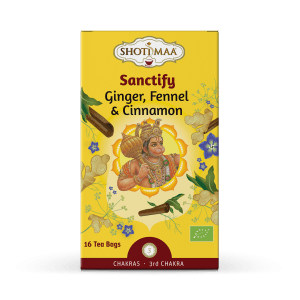 Sanctify (Goldene Mitte)- Ginger, Fennel, Cinnamon - 16 teabags