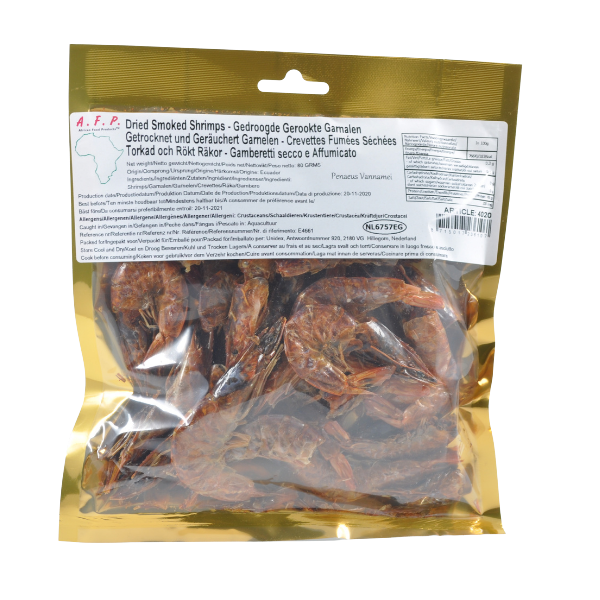 Dried smoked Shrimp Whole - 80 g