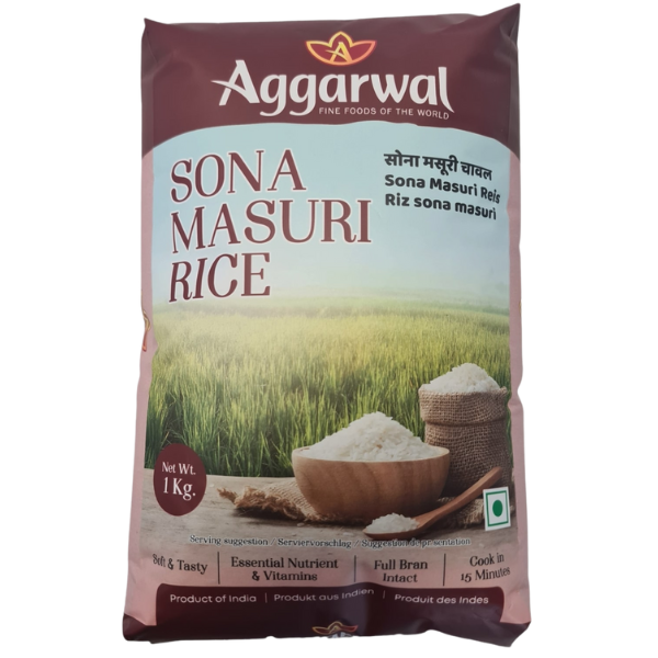 Sona Masuri Rice - 1 kg
