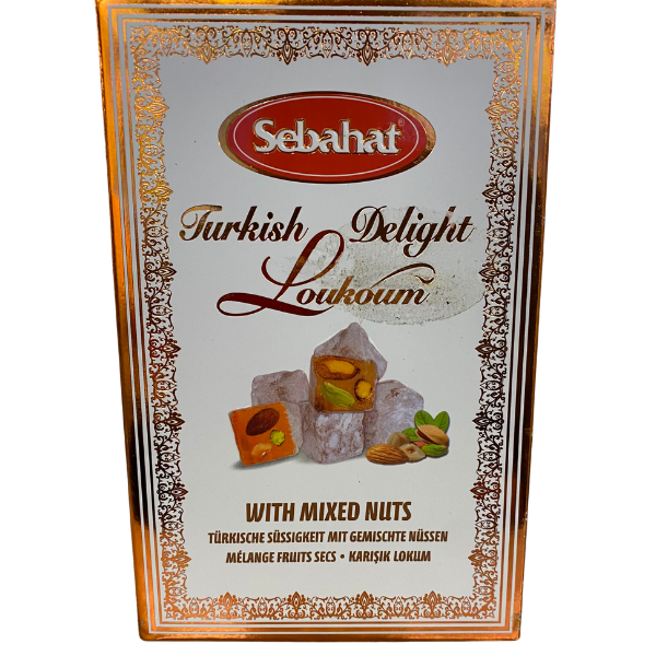 Turkish Delight with Mixed Nuts - 180 g