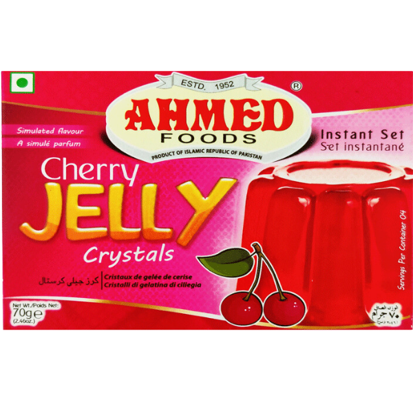 Jelly Cherry Crystals Ahmed - 70 g