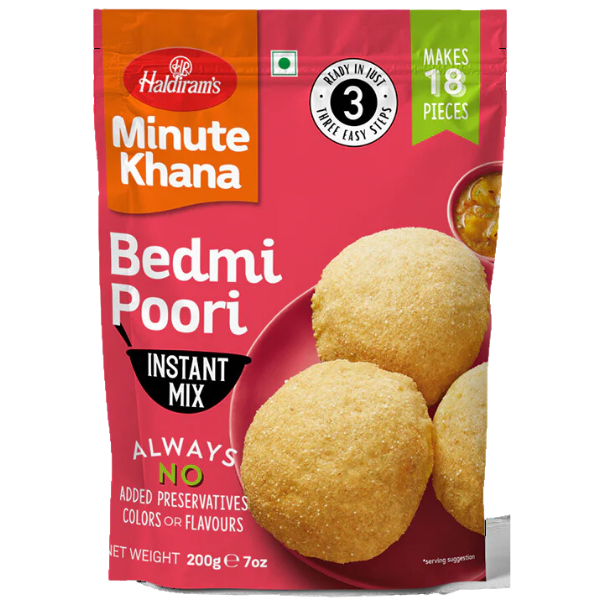 Haldiram's Instant Mix Bedmi Poori - 200 g