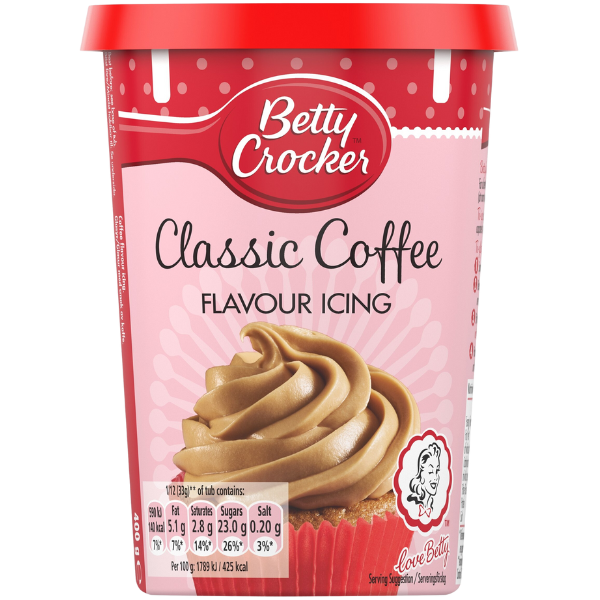 Betty Crocker Frosting Classic Coffee - 400g