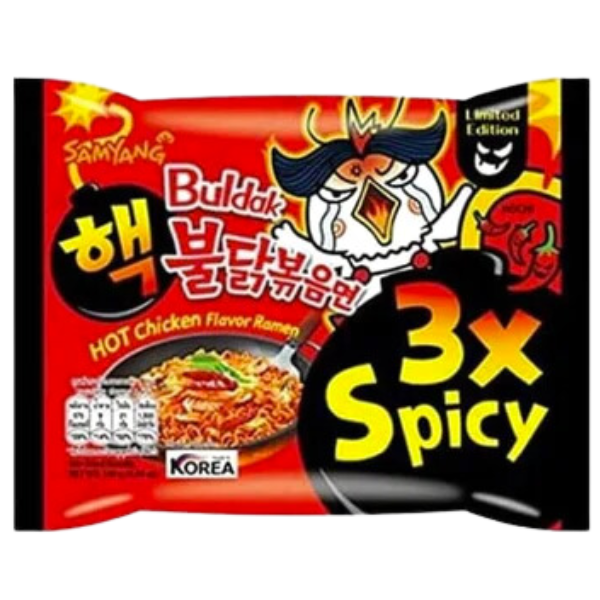 Buldak Hot Chicken Ramyeon "3X Spicy" - 140 g