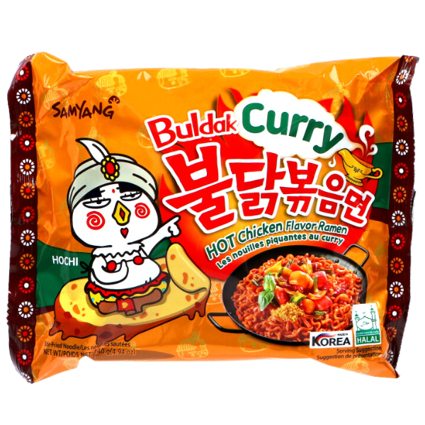 Buldak Hot Chicken Ramyeon Curry- 140 g