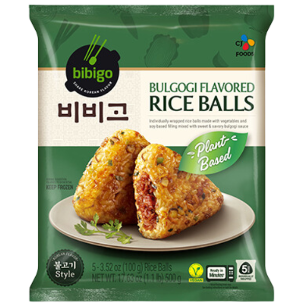 Vegan Bulgogi Rice Balls - 500 g