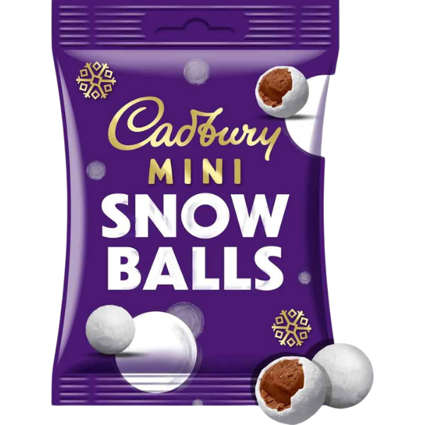 Cadbury's Snow Balls - 80 g