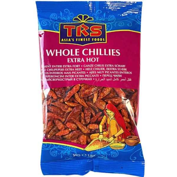 TRS Chilli Whole Extra Hot - 50g