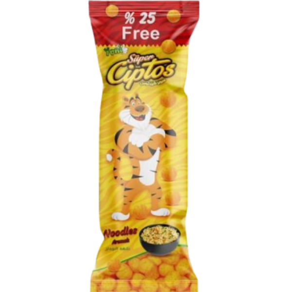 Ciptos Noodle flavoured puffs - 60 g