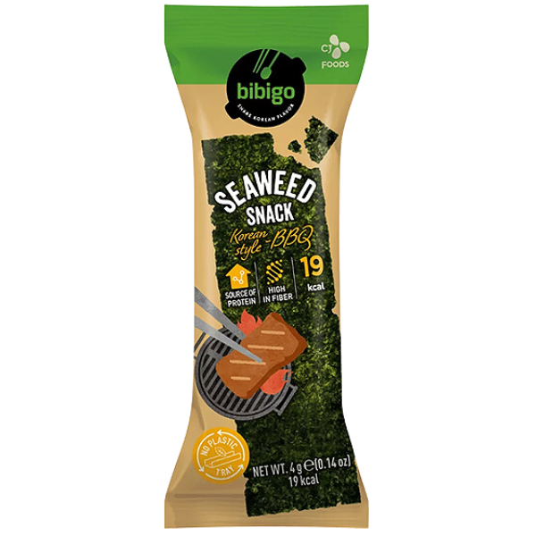 Crispy Seaweed Snack Korean BBQ - 4 g