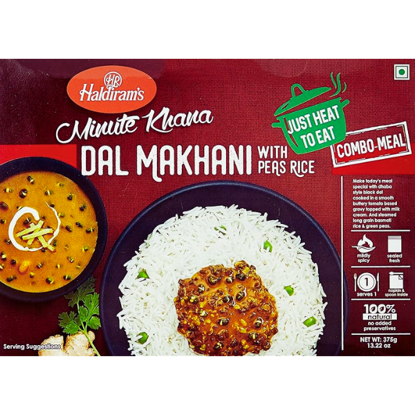 Dal Makhani with Peas Pulao - 375 g