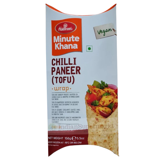 Desi Wrap Tofu Chili