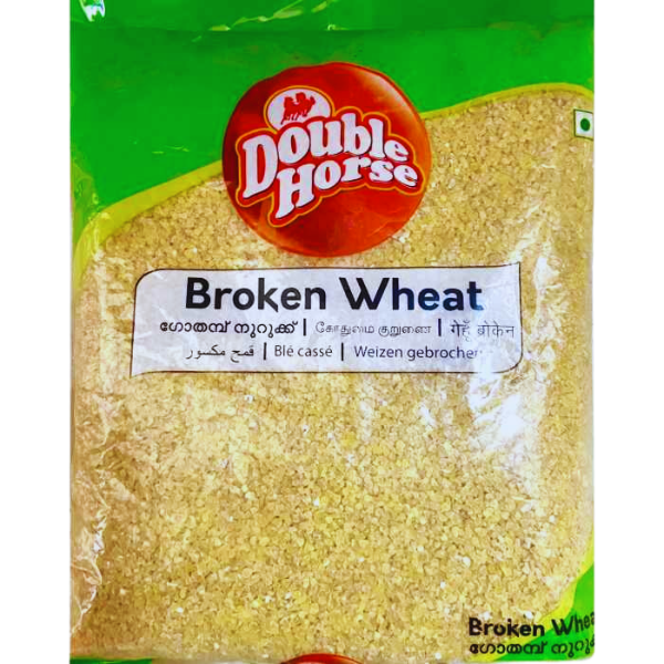 Double Horse Broken Wheat - 1 kg