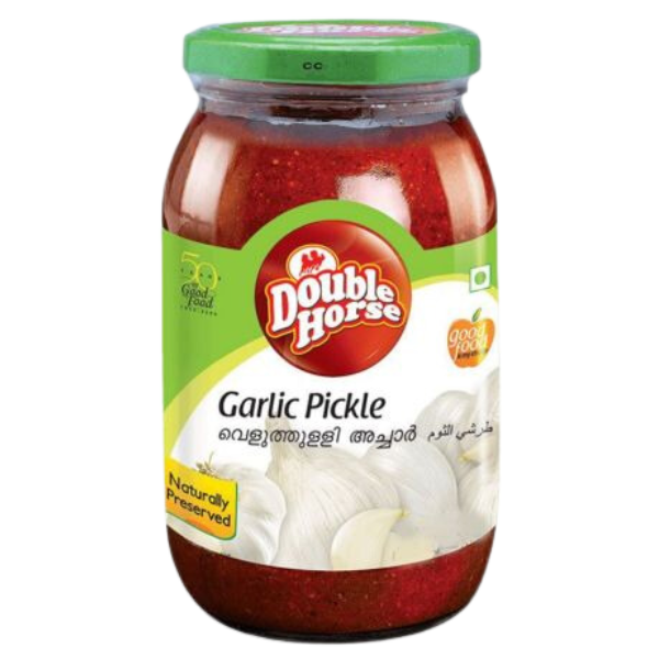 Double Horse Garlic Pickle - 400 g