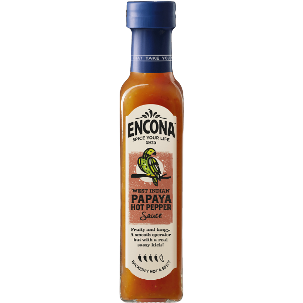 Encona Papaya Hot Pepper Sauce - 142 ml
