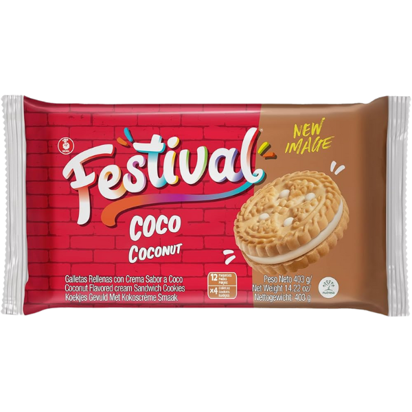 Festival Coconut Biscuit - 403 g