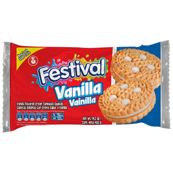 Festival Vanilla Cream Biscuit - 403 g