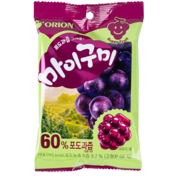 Miagumi Grape flavoured Jelly - 79g
