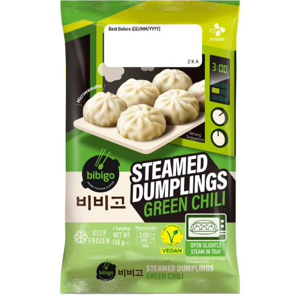 Mandu Green Chilli Vegetable Dumplings - 168 g