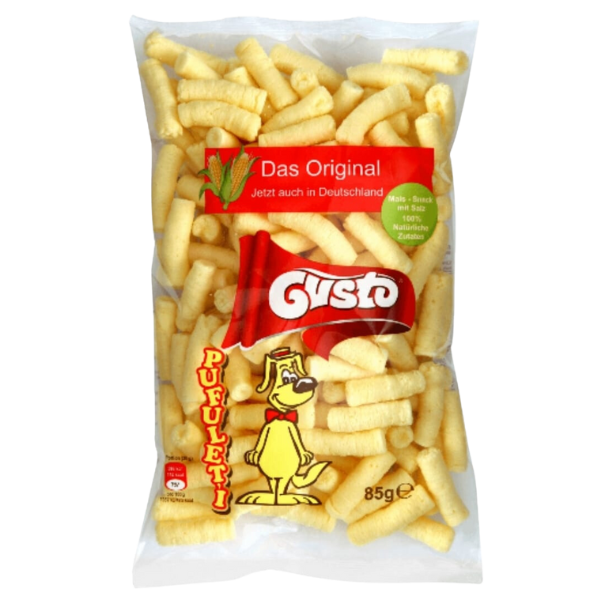 Gusto Puffed corn snack - 85 g