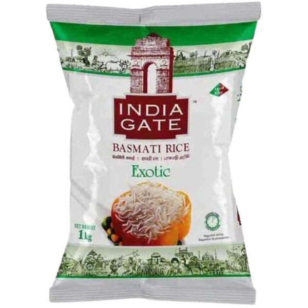 India Gate Exotic Basmati Rice - 1 kg