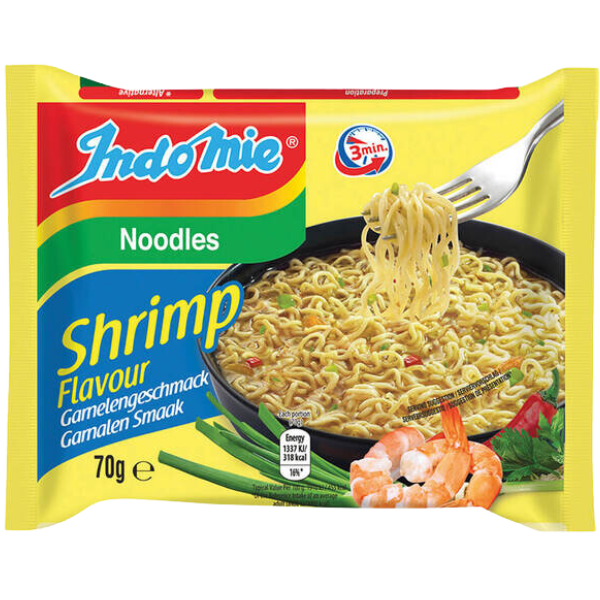 Indomie Instant-Nudeln Garnelen - 70 g