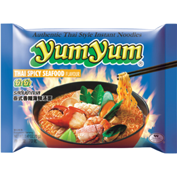 Instantnudeln mit würzigem Thai-Meeresfrüchtegeschmack - 70 g