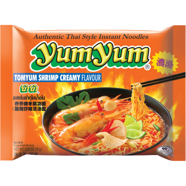 Instantnudeln TomYum Shrimp Cremiger Geschmack - 70 g