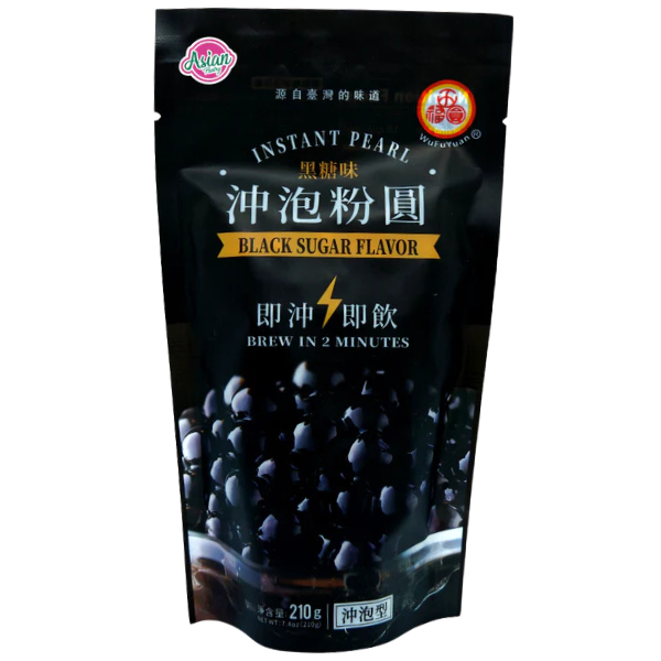 Tapioca Pearls Instant Black Sugar - 210 g