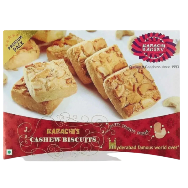 Karachi Bakery Vegan Cashew Biscuits - 400 g