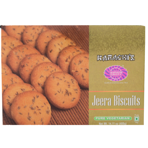 Karachi Bakery Vegan Jeera Biscuits - 400 g