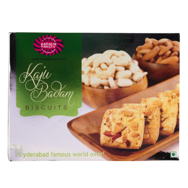 Karachi Bakery Vegan Kaju Badam Biscuits - 400 g