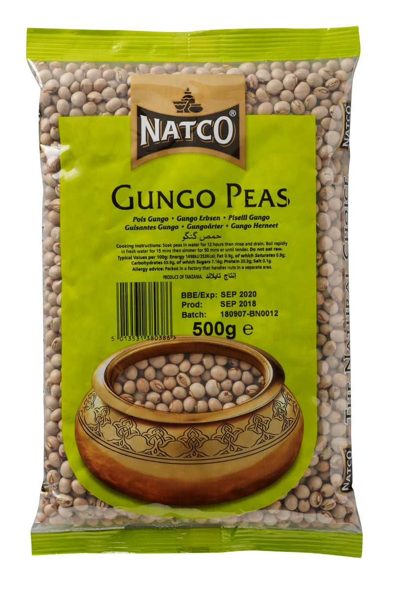 Gungo (Pigeon Toovar) peas - 500 g