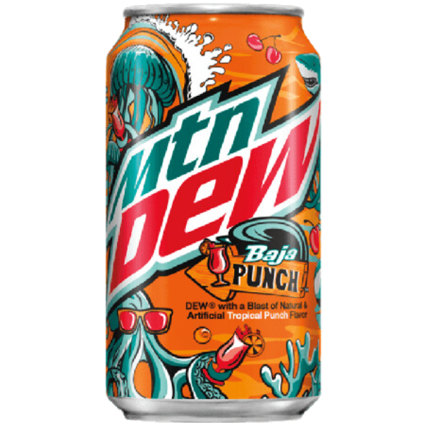 Punch Mountain Dew Baja - 355 ml