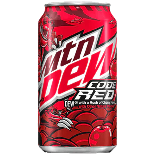 Mountain Dew Code Red - 355 ml