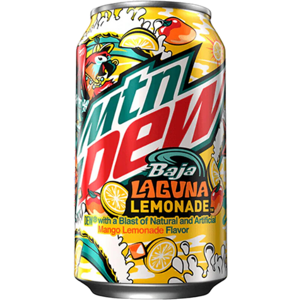 Mountain Dew Baja Laguna Lemonade - 355 ml