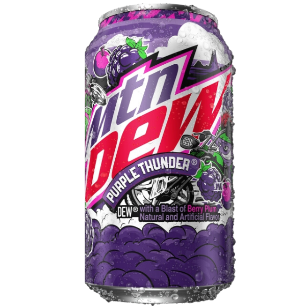 Mountain Dew Purple Thunder - 355 ml