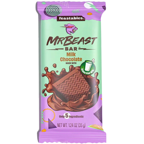 Mr. Beast Milk Chocolate Bar - 35 g