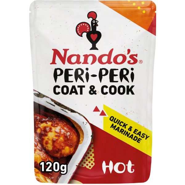 Nandos Hot Coat & Cook Sauce - 120 g