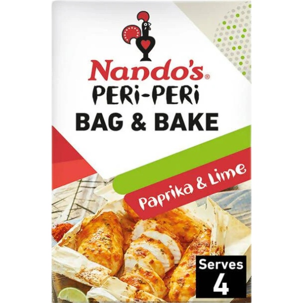 Nandos Paprika & Lime Bag & Bake - 20 g